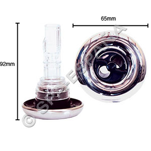 LVJ 2.5 Inch Crystal Series Twin Roto Jet