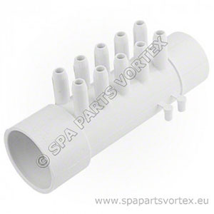 Air Manifold 1.5 Inch Socket x 1.5 Inch Spigot x 3/8 Inch SB (10PT)