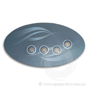 Wellis Control Panel Overlay - IN.K120 - Without Logo