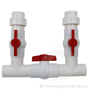 Heat Pump ByPassBall Ball Valve Kit 1.5 Inch